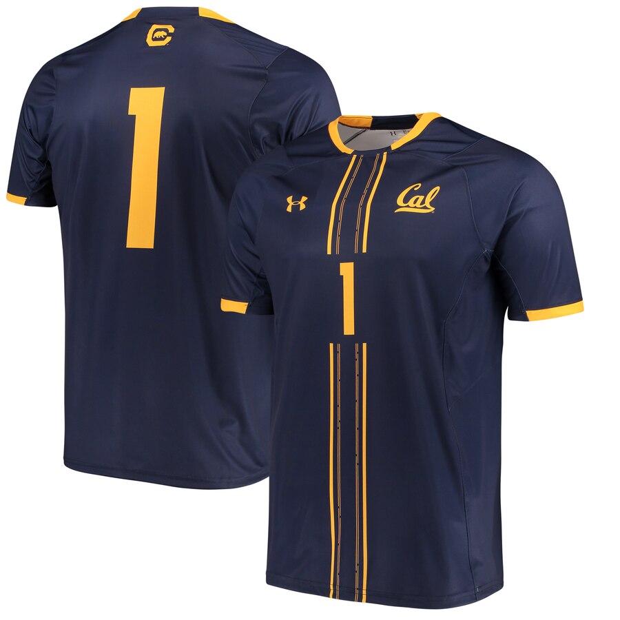 1 Cal Bears Under Armour Replica Performance Soccer Jersey   Navy 2019