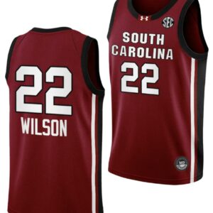A'ja Wilson Jersey #22 South Carolina Gamecocks College Basketball Garnet